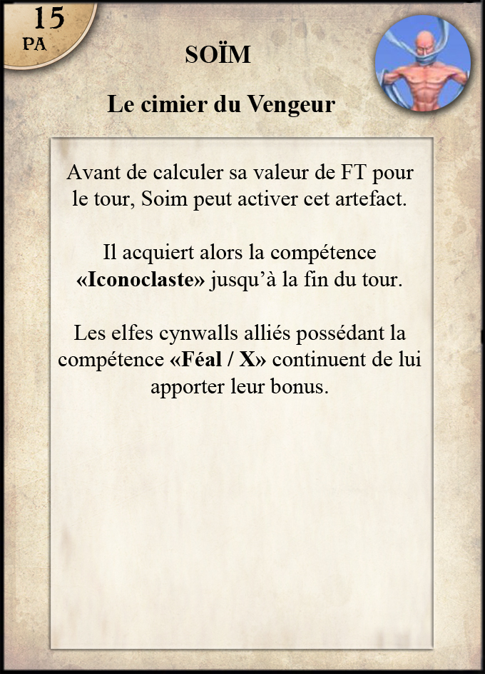 Cimier du Vengeur